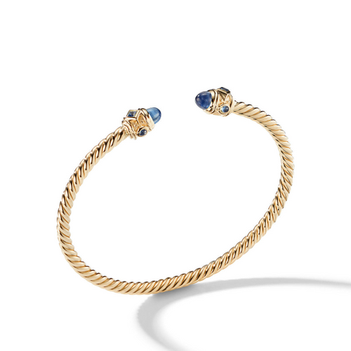 Renaissance Bracelet with Blue Sapphires [2BGEM1279]