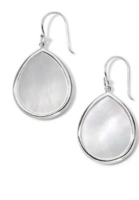 Polished Rock Candy Teardrop Earrings [JEOTH0220]