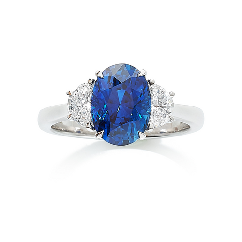 Sapphire and Diamond Ring [JROTH0032]