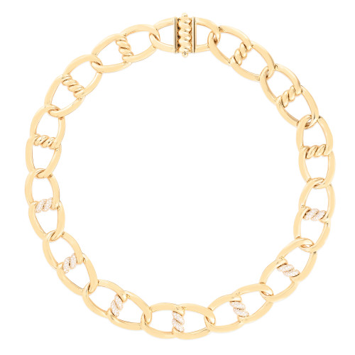 Cialoma Diamond Knot Necklace [1NADX2791]