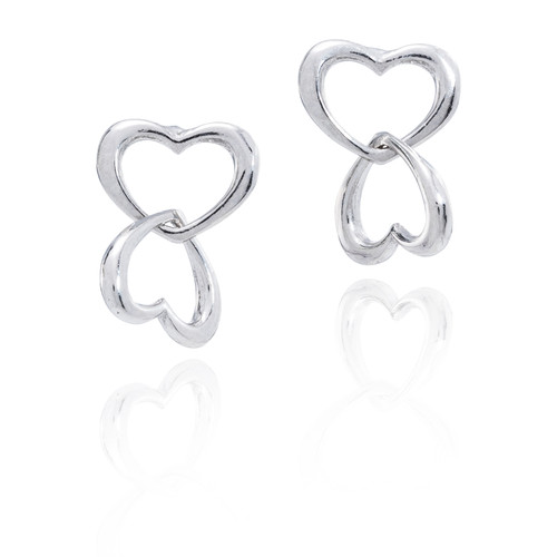 Open Heart Earrings [JEOTH0108]
