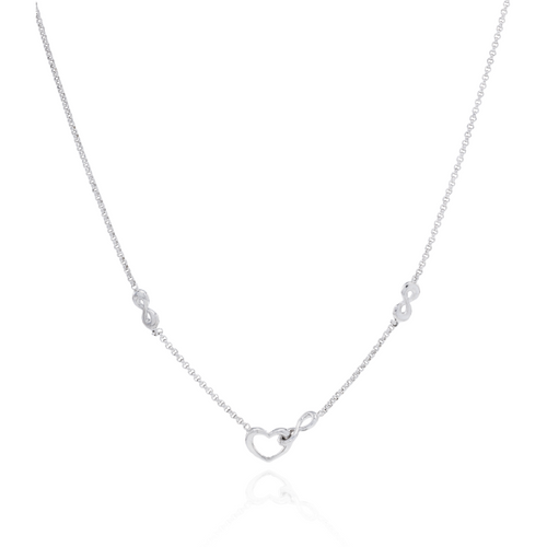 Infinity Heart Necklace [JNOTH0070]