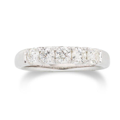 Diamond Band Ring [1WADX6141]