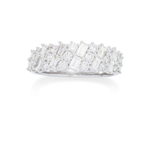 Mixed Cut Diamond Ring [JROTH0189]