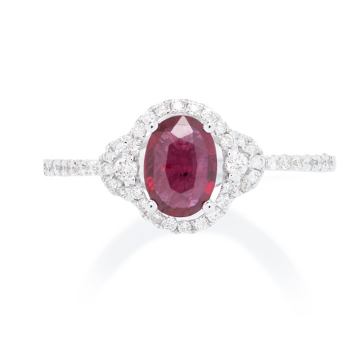 Ruby and Diamond Ring  [JROTH0193]