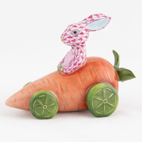 Carrot Car Bunny in Raspberry [6COLF2111]