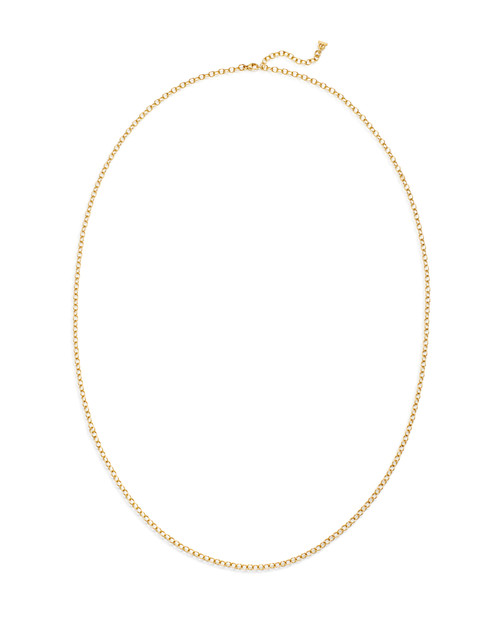 Extra Small Oval Link Chain Necklace [2NAGX3240]