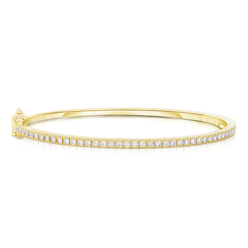 Diamond Bangle Bracelet [1BNGL0787]