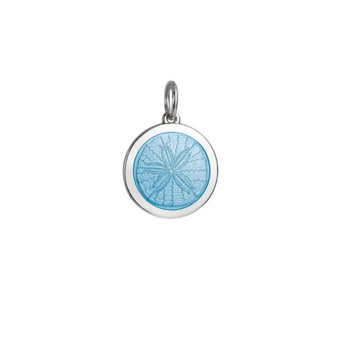 Medium Light Blue Sand Dollar Charm [2YCHM1755]