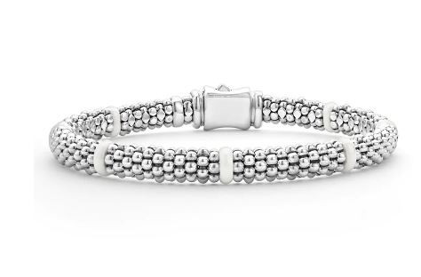 White Caviar Station Bracelet [JBOTH0448]