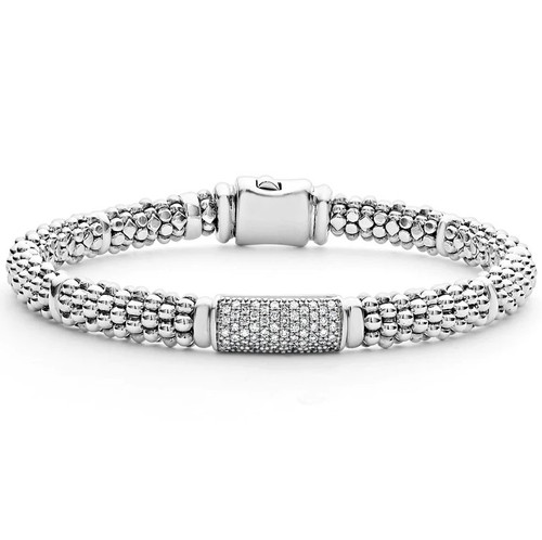 Signature Caviar Diamond Bracelet [JBOTH0321]
