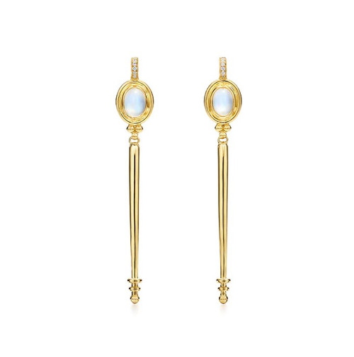 Classic Temple Baton Earrings [JEOTH0338]