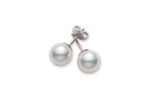 Akoya Pearl Stud Earrings [2ECPX1107]