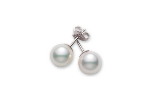 Akoya Pearl Stud Earrings [2ECPX1312]