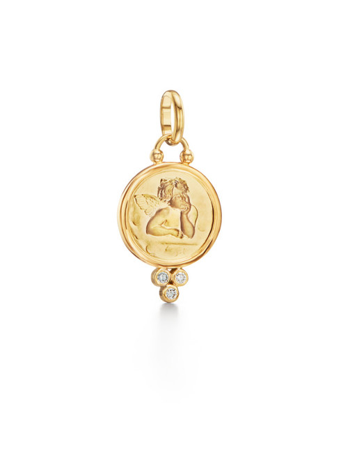 Gold Angel Charm [1DFAD2396]