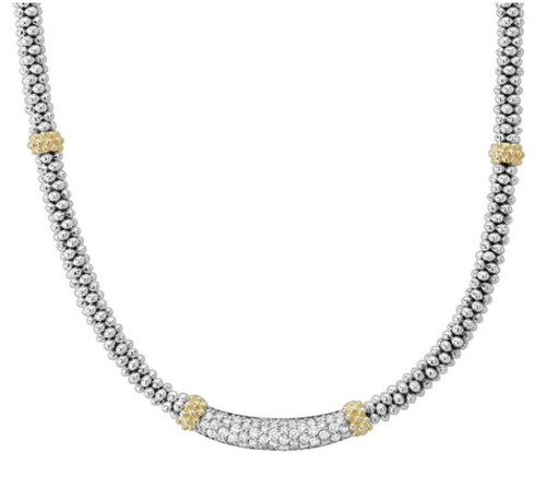 Caviar Lux Diamond Necklace [JNOTH0109]