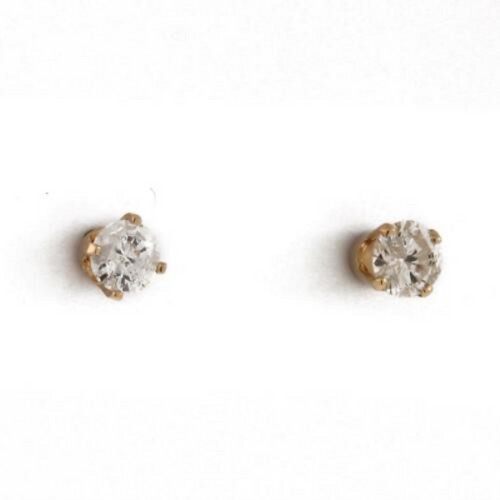 Diamond Solitaire Stud Earrings, .28
 [JESSD0054]