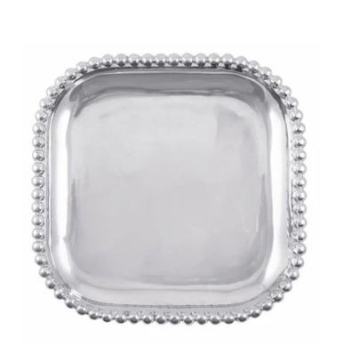 Pearled Square Platter [GGTRY0013]