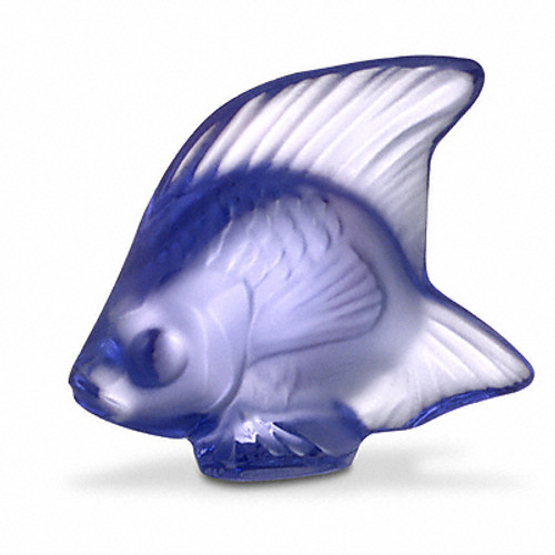 Fish Crystal Sculpture in Violet [7CFIG0619]
