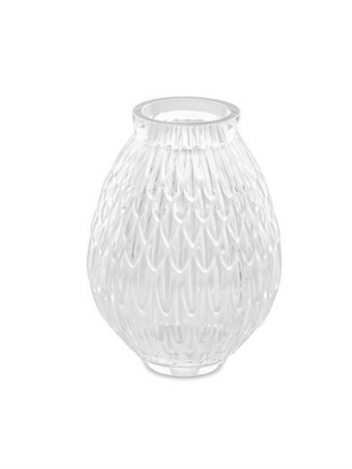 Plumes Small Clear Vase  [GGVAS0033]