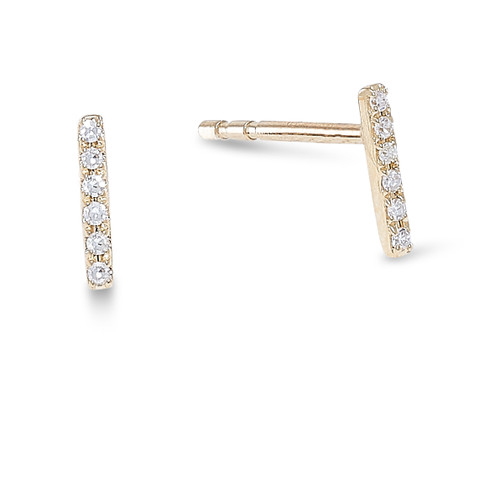 Diamond Stick Earrings [1EAD11313]