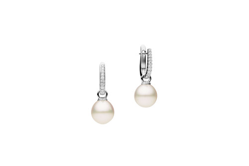 Pearls My Way South Sea Pearls and Diamond Clips in White Gold [JEOTH0646]