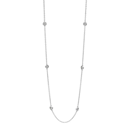 Diamond Station Necklace [1NAD10434]