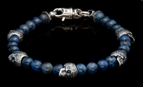 Blue Hawk Beaded Bracelet [JBOTH0650]