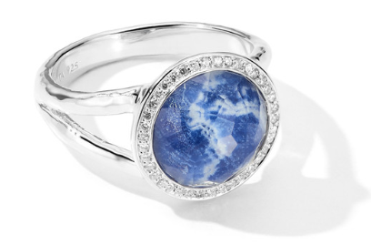 Lollipop Gemstone And Diamond Ring [JROTH0689]