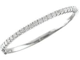 Diamond Bangle Bracelet [1BNGL0417]