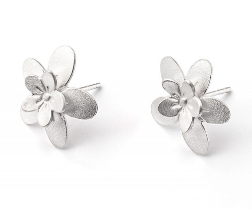 Flower Stud Earrings [2YSER0411]