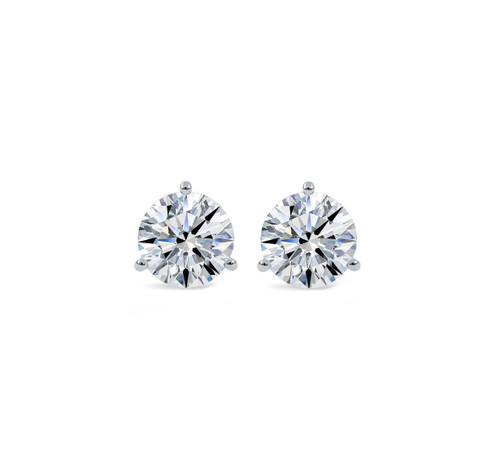 Solitaire Diamond Earrings, .30 [JESSD0243]