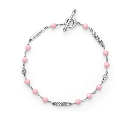 Pink Caviar Beaded Bracelet [JBOTH0903]