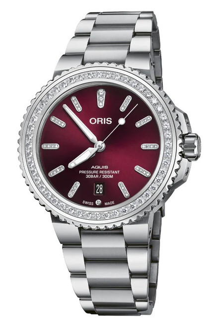 Aquis Date Diamonds Watch [TPWAT1232]