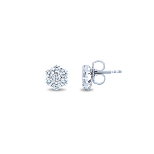 Diamond Cluster Studs [1EADX4160]