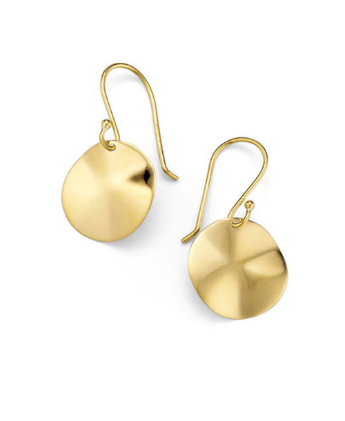 Classico Mini Wavy Disc Earrings [2EGP23378]