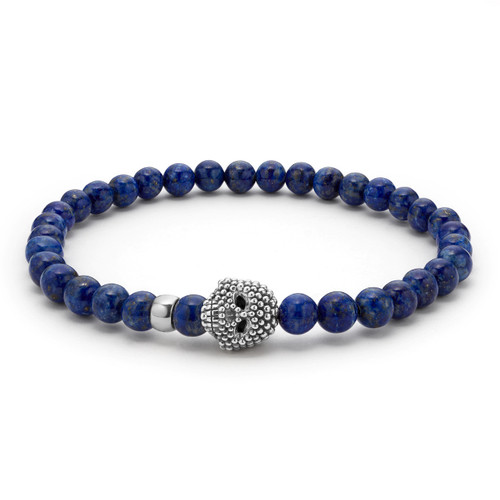 Anthem Lapis Skull Bracelet [JBOTH1167]