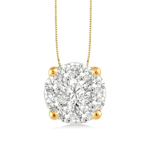 Lovebright Diamond Pendant [JNPEN1084]