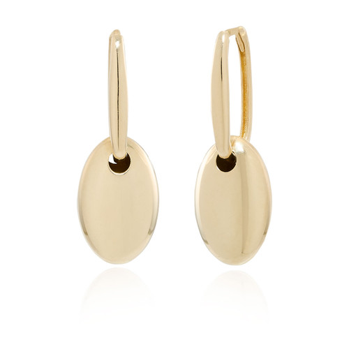 Disc Dangle Earrings [JEOTH1056]