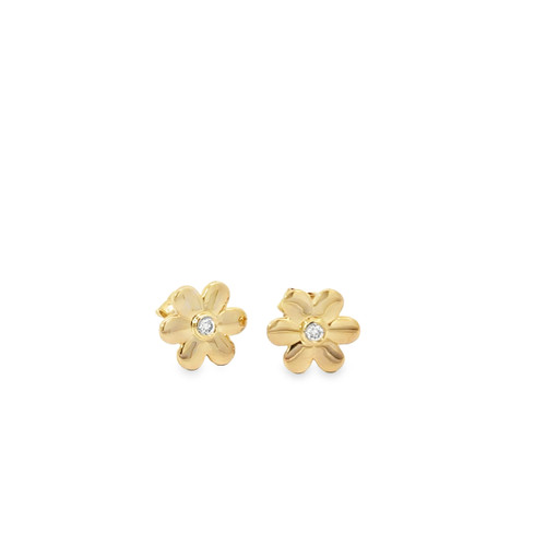 Flower Stud Earrings [JESTD0431]