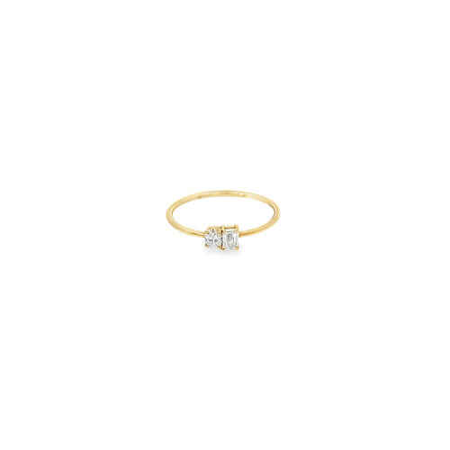Duo Diamond Ring [JROTH1049]