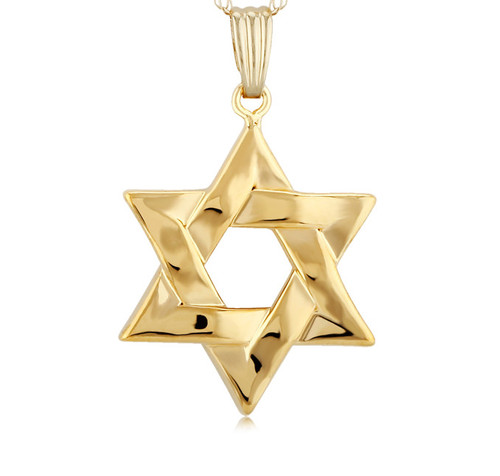 Star of David Charm Necklace [JNPEN1120]