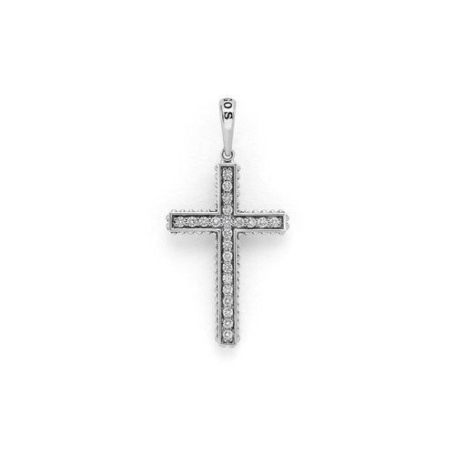 Anthem Diamond Cross Amulet [JCHRM0293]