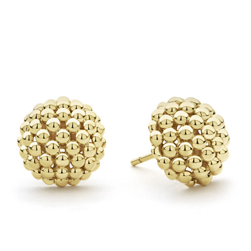Caviar Beaded Stud Earrings [JESTD0542]