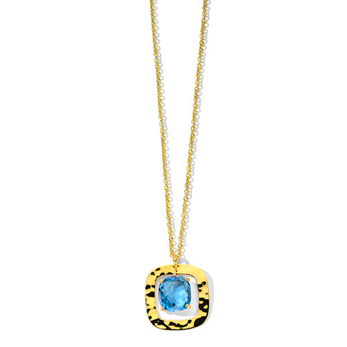 Rock Candy  London Blue Topaz Pendant Necklace [JNPEN1044]