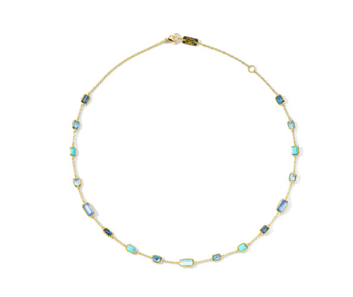 Rock Candy Multi Stone Necklace [JNOTH0816]