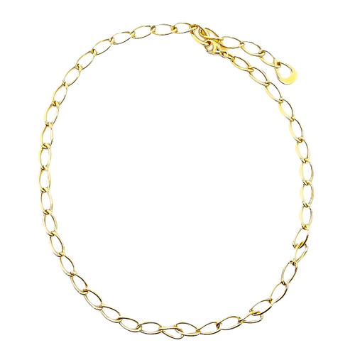 Oval Open Link Y Necklace [JNOTH0787]