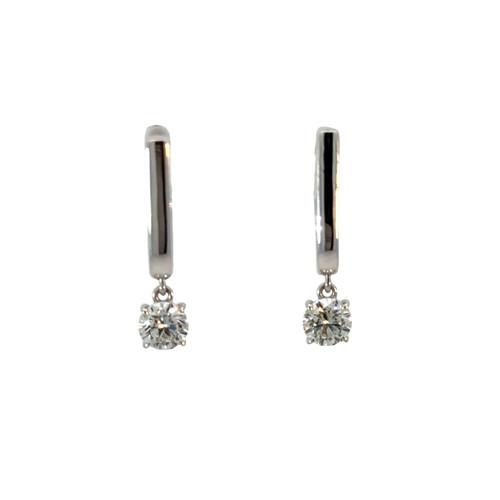 Diamond Drop Earrings, 1.03 [JEOTH0819]