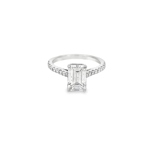 Emerald Cut Diamond Ring, 2.04 GIA [JRENG0391]