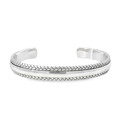 Chevron Edge Bangle [JBBAC0328]